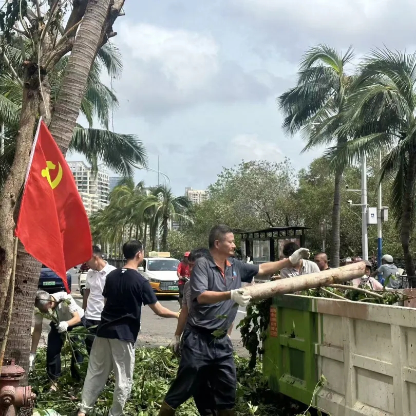 【抗击台风】“剑鱼”来袭，我们携手前行（二）